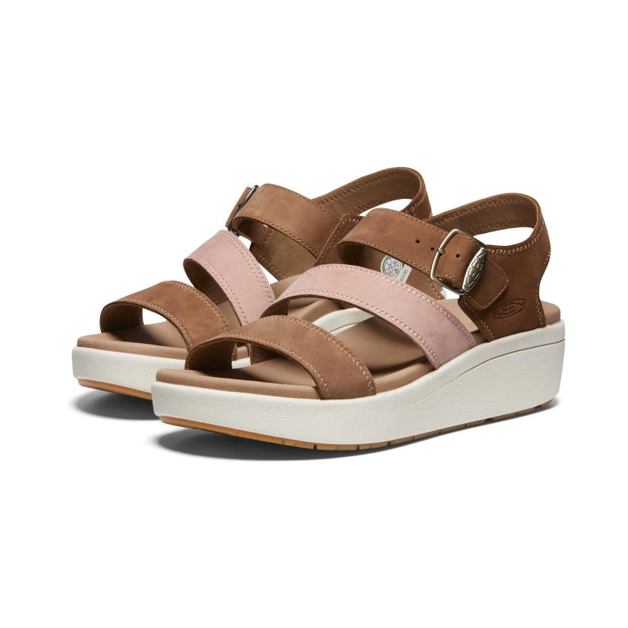 Keen Ellecity Sandale Mit Keilabsatz Für Damen | Toasted Coconut/Fawn 4 Keen Ellecity Sandale Mit Keilabsatz Für Damen | Toasted Coconut/Fawn – Bild 2