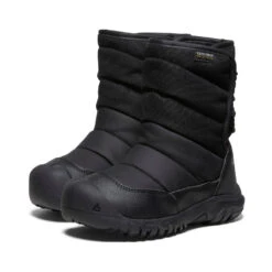 Keen Puffrider Waterproof Winterstiefel Für Jüngere Kinder | Black/Steel Grey -Keen Geschäft 04545980e216af37d586aceaf9cdc66d3b333042