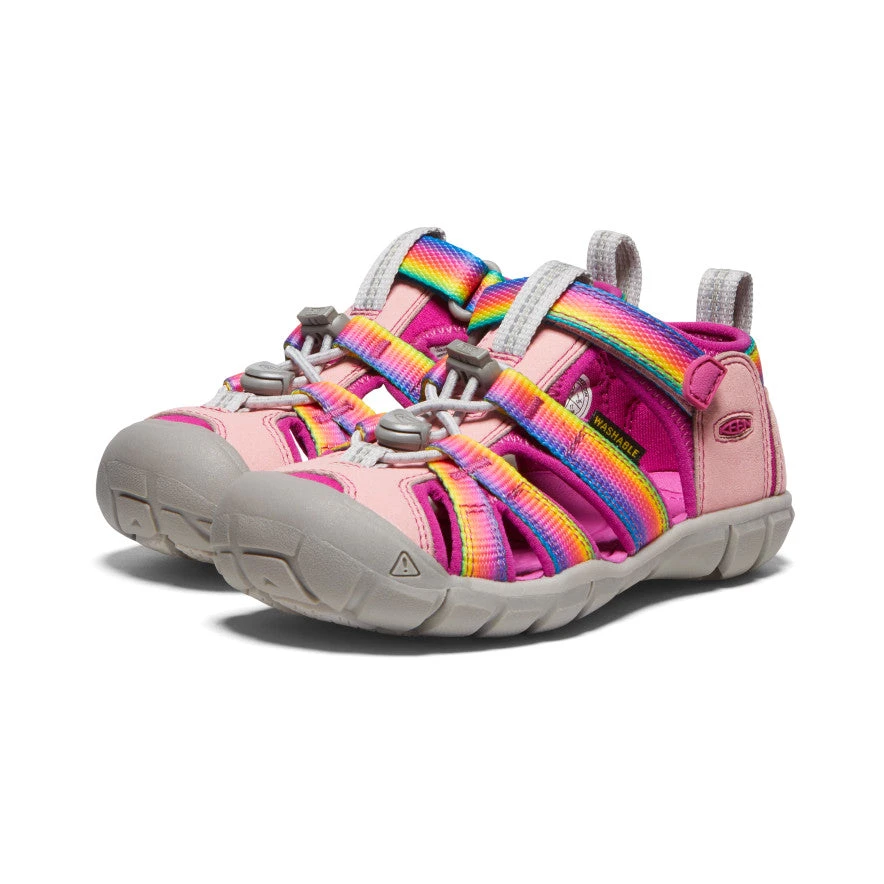 Keen Seacamp II CNX Sandale Für Jüngere Kinder | Rainbow/Festival Fuchsia 4 Keen Seacamp II CNX Sandale Für Jüngere Kinder | Rainbow/Festival Fuchsia – Bild 2