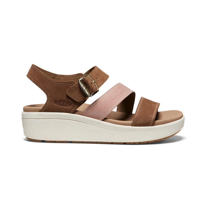 Keen Ellecity Sandale Mit Keilabsatz Für Damen | Toasted Coconut/Fawn 3 Keen Ellecity Sandale Mit Keilabsatz Für Damen | Toasted Coconut/Fawn