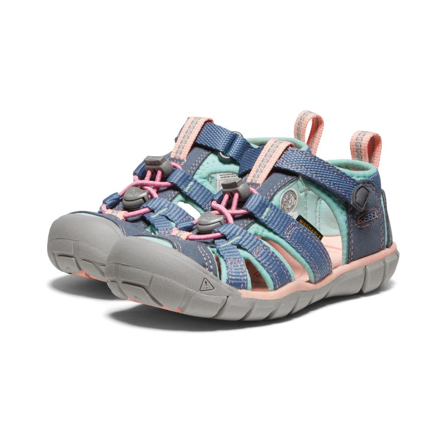Keen Seacamp II CNX Sandale Für Jüngere Kinder | Flint Stone/Ocean Wave 4 Keen Seacamp II CNX Sandale Für Jüngere Kinder | Flint Stone/Ocean Wave – Bild 2