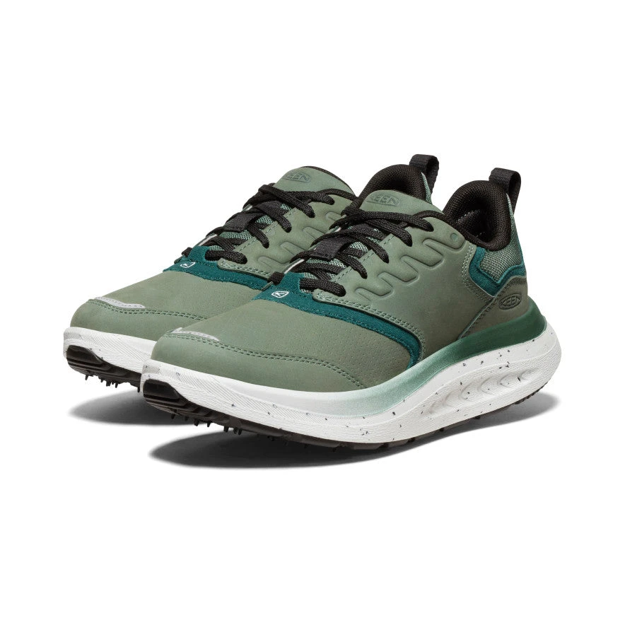 Keen WK400 Leder Walking Schuhe Für Damen | Dark Forest/Sea Moss 4 Keen WK400 Leder Walking Schuhe Für Damen | Dark Forest/Sea Moss – Bild 2