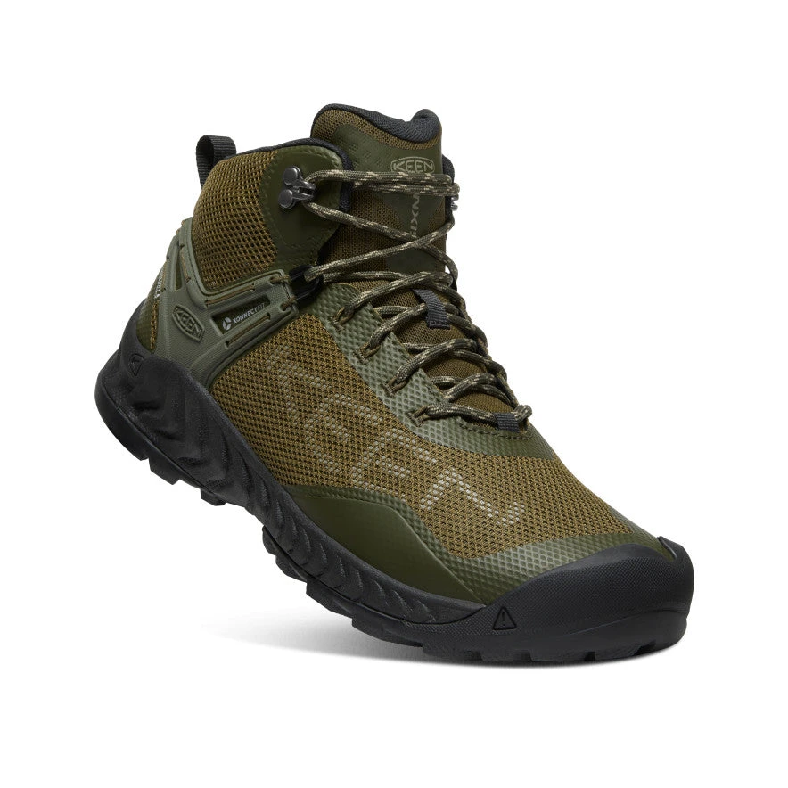 Keen NXIS EVO Waterproof Mid Für Herren | Forest Night/Dark Olive 6 Keen NXIS EVO Waterproof Mid Für Herren | Forest Night/Dark Olive – Bild 4