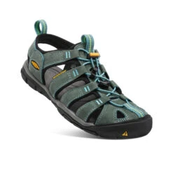 Keen Clearwater Leather CNX Sandale Für Damen | Mineral Blue/Yellow -Keen Geschäft 209b9cb74bd634ec7a6bcfa3b5620de1affe9b0f