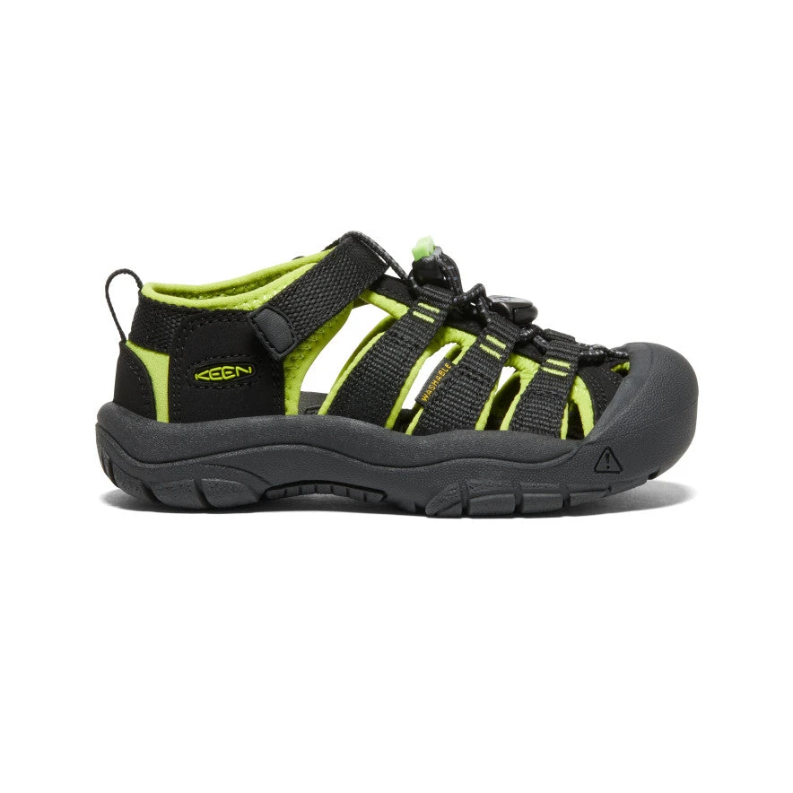 Keen Newport H2 Für Jüngere Kinder | Black/Lime Green 3 Keen Newport H2 Für Jüngere Kinder | Black/Lime Green