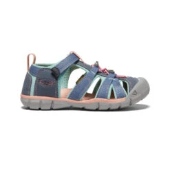 Keen Seacamp II CNX Sandale Für Jugendliche | Flint Stone/Ocean Wave