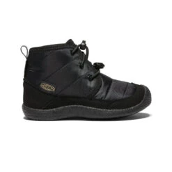 Keen Howser II Waterproof Chukka Für Jüngere Kinder | Black/Black