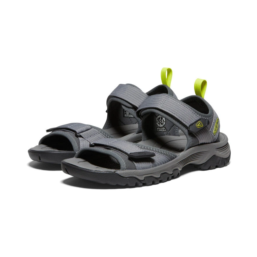 Keen Targhee III Open-Toe H2 Sandalen Für Herren | Steel Grey/Evening Primrose 3 Keen Targhee III Open-Toe H2 Sandalen Für Herren | Steel Grey/Evening Primrose – Bild 2