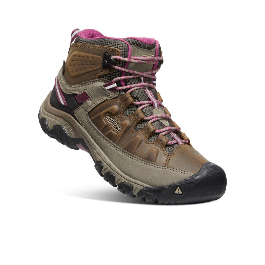 Keen Targhee III Waterproof Wanderstiefel Für Damen | Weiss/Boysenberry 4 Keen Targhee III Waterproof Wanderstiefel Für Damen | Weiss/Boysenberry – Bild 3