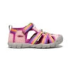 Keen Seacamp II CNX Sandale Für Jugendliche | Rainbow/Festival Fuchsia