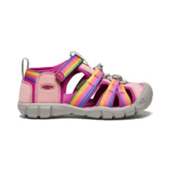 Keen Seacamp II CNX Sandale Für Jüngere Kinder | Rainbow/Festival Fuchsia