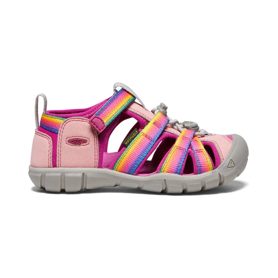 Keen Seacamp II CNX Sandale Für Jüngere Kinder | Rainbow/Festival Fuchsia 3 Keen Seacamp II CNX Sandale Für Jüngere Kinder | Rainbow/Festival Fuchsia