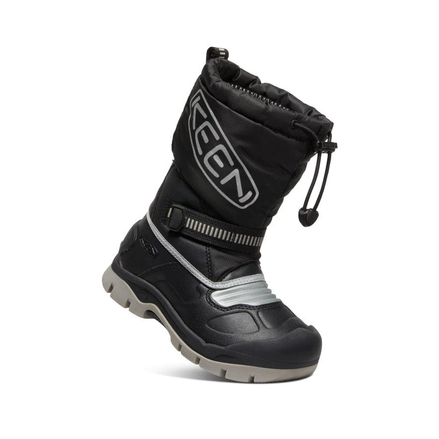 Keen Snow Troll Waterproof Winterstiefel Für Jüngere Kinder | Black/Silver 5 Keen Snow Troll Waterproof Winterstiefel Für Jüngere Kinder | Black/Silver – Bild 3