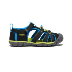 Keen Seacamp II CNX Sandale Für Jugendliche | Black/Brilliant Blue