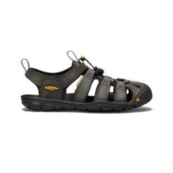 Keen Clearwater Leather CNX Sandale Für Herren | Magnet/Black