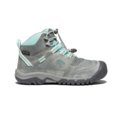 Keen Ridge Flex Waterproof Stiefel Für Jugendliche | Grey/Blue Tint