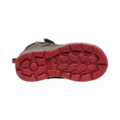 Keen Redwood Mid Waterproof Stiefel Für Jüngere Kinder | Steel Grey/Red Dahlia -Keen Geschäft 4d1c4f6ad078ae13ac0babb41382e9de08445203