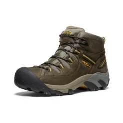 Keen Targhee II Waterproof Mid Wanderstiefel Für Herren | Black Olive/Yellow -Keen Geschäft 4d205629221f27340c50f7dfb3ef07273e00609a
