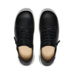 Keen KNX Ungefütterte Ledersneaker Für Herren | Black/Star White -Keen Geschäft 54ed65b8fe17cc7982fcda86dab0d5217051fcfb