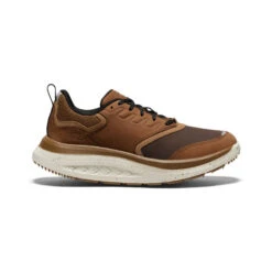 Keen WK400 Leder Walking Schuhe Für Herren | Bison/Toasted Coconut