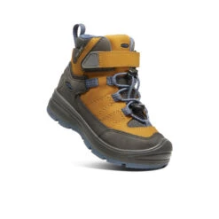 Keen Redwood Mid Waterproof Stiefel Für Jüngere Kinder | Harvest Gold/Vintage Indigo -Keen Geschäft 5b2a7096ac0ecf8fdb27400328c56452b5ed05db