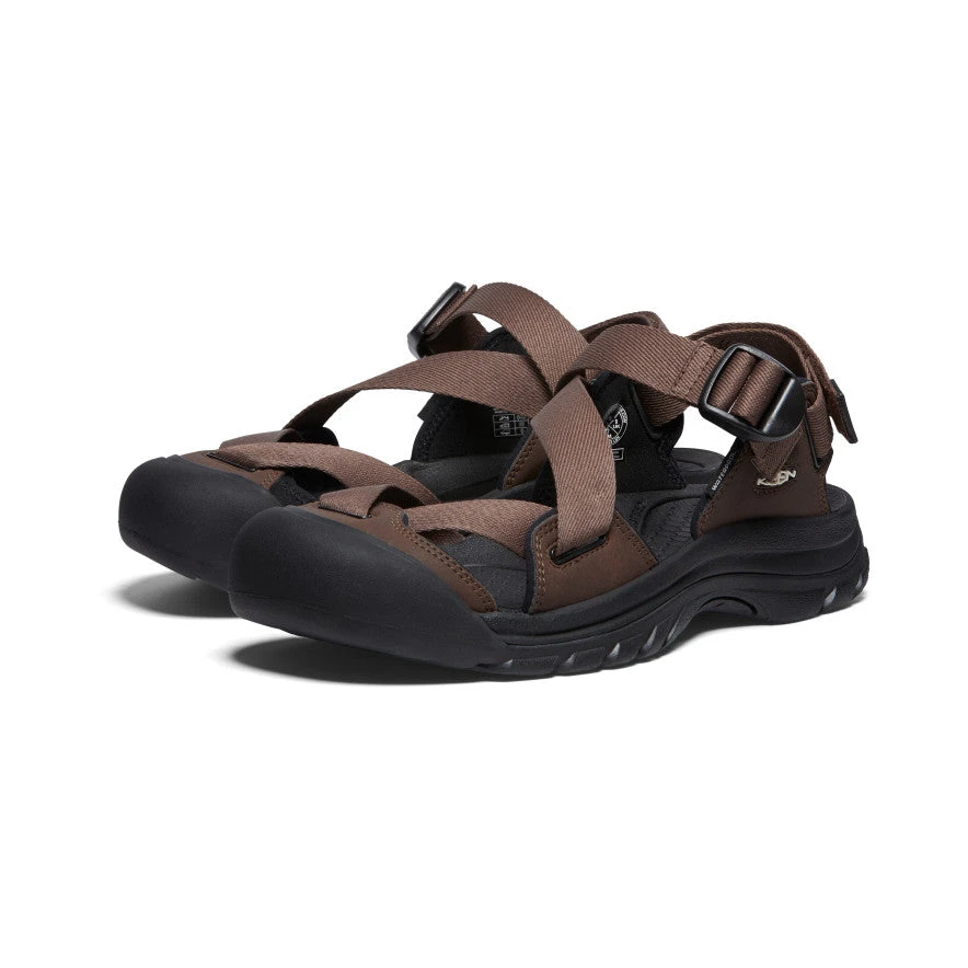 Keen Zerraport II Sandalen Für Herren | Dark Earth/Black 4 Keen Zerraport II Sandalen Für Herren | Dark Earth/Black – Bild 2