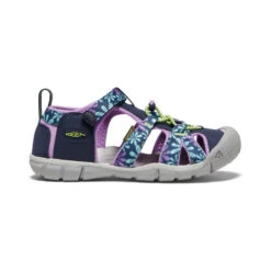Keen Seacamp II CNX Sandale Für Jugendliche | Black Iris/African Violet