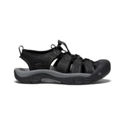 Keen Newport Sandale Für Herren | Black/Steel Grey