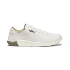 Keen Geschäft 28 Keen KNX Ungefütterte Ledersneaker Für Herren | Star White/Star White