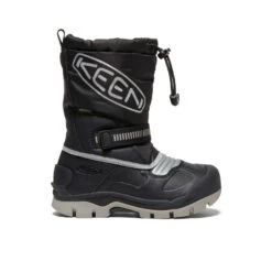 Keen Snow Troll Waterproof Winterstiefel Für Jüngere Kinder | Black/Silver