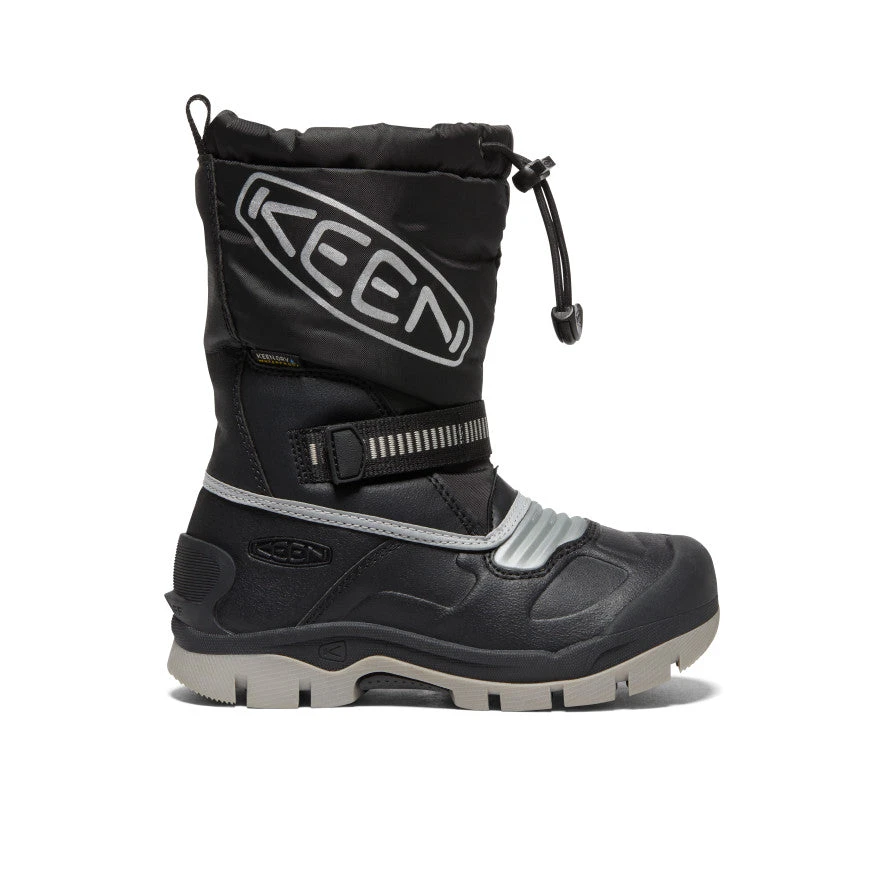Keen Snow Troll Waterproof Winterstiefel Für Jüngere Kinder | Black/Silver 3 Keen Snow Troll Waterproof Winterstiefel Für Jüngere Kinder | Black/Silver