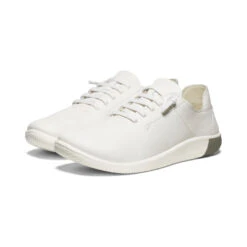 Keen KNX Ungefütterte Ledersneaker Für Damen | Star White/Star White -Keen Geschäft 753cd1f2e7d452c5835196ae2baccf5339dc868a
