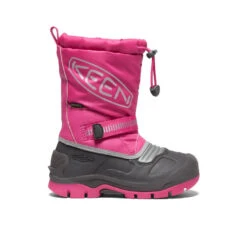 Keen Snow Troll Waterproof Winterstiefel Für Jüngere Kinder | Fuchsia Purple/Silver