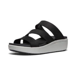 Keen Ellecity Slide Mit Keilabsatz Für Damen | Black/Drizzle -Keen Geschäft 83562b82afbe9afa5b8092cec878fc53d09c7538