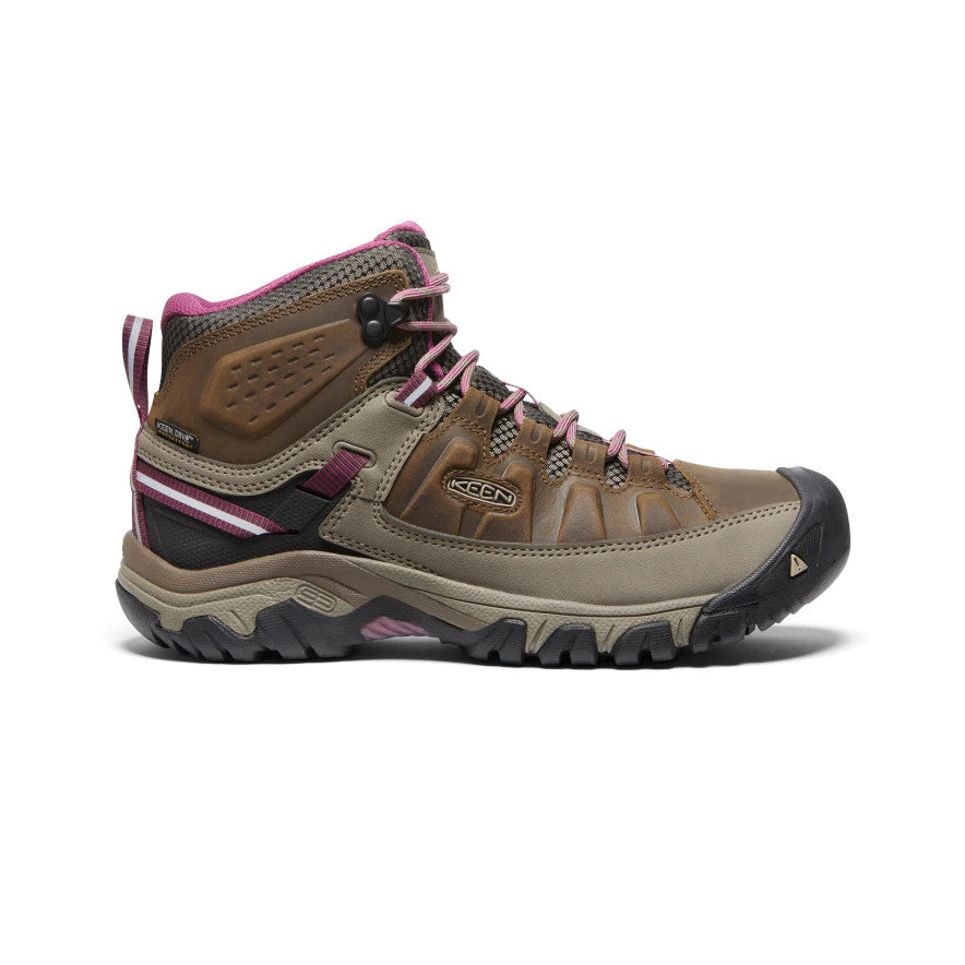 Keen Targhee III Waterproof Wanderstiefel Für Damen | Weiss/Boysenberry 2 Keen Targhee III Waterproof Wanderstiefel Für Damen | Weiss/Boysenberry