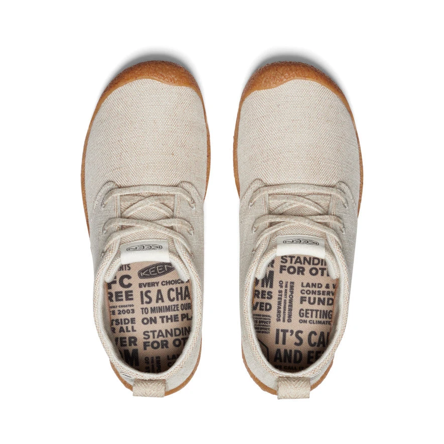 Keen Mosey Canvas Chukka Für Damen | Natural Canvas/Birch 6 Keen Mosey Canvas Chukka Für Damen | Natural Canvas/Birch – Bild 4