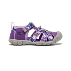 Keen Seacamp II CNX Sandale Für Jugendliche | Camo/Tillandsia Purple