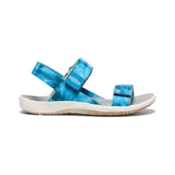 Keen Elle Riemchensandale Für Jugendliche | Sea Moss/Fjord Blue