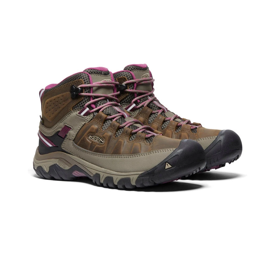 Keen Targhee III Waterproof Wanderstiefel Für Damen | Weiss/Boysenberry 3 Keen Targhee III Waterproof Wanderstiefel Für Damen | Weiss/Boysenberry – Bild 2