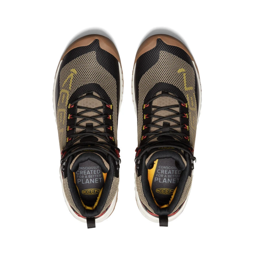 Keen NXIS EVO Waterproof Mid Für Herren | Brindle/Citronelle 6 Keen NXIS EVO Waterproof Mid Für Herren | Brindle/Citronelle – Bild 4