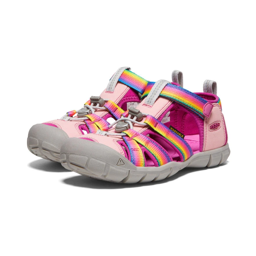 Keen Seacamp II CNX Sandale Für Jugendliche | Rainbow/Festival Fuchsia 4 Keen Seacamp II CNX Sandale Für Jugendliche | Rainbow/Festival Fuchsia – Bild 2