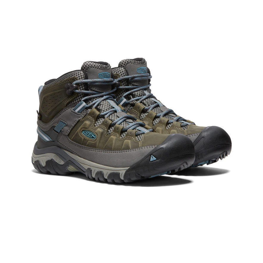 Keen Targhee III Waterproof Wanderstiefel Für Damen | Magnet/Atlantic Blue 4 Keen Targhee III Waterproof Wanderstiefel Für Damen | Magnet/Atlantic Blue – Bild 2