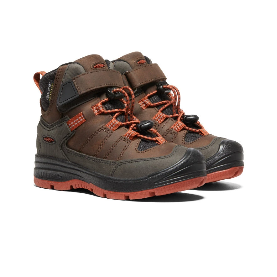 Keen Redwood Mid Waterproof Stiefel Für Jüngere Kinder | Coffee Bean/Picante 4 Keen Redwood Mid Waterproof Stiefel Für Jüngere Kinder | Coffee Bean/Picante – Bild 2