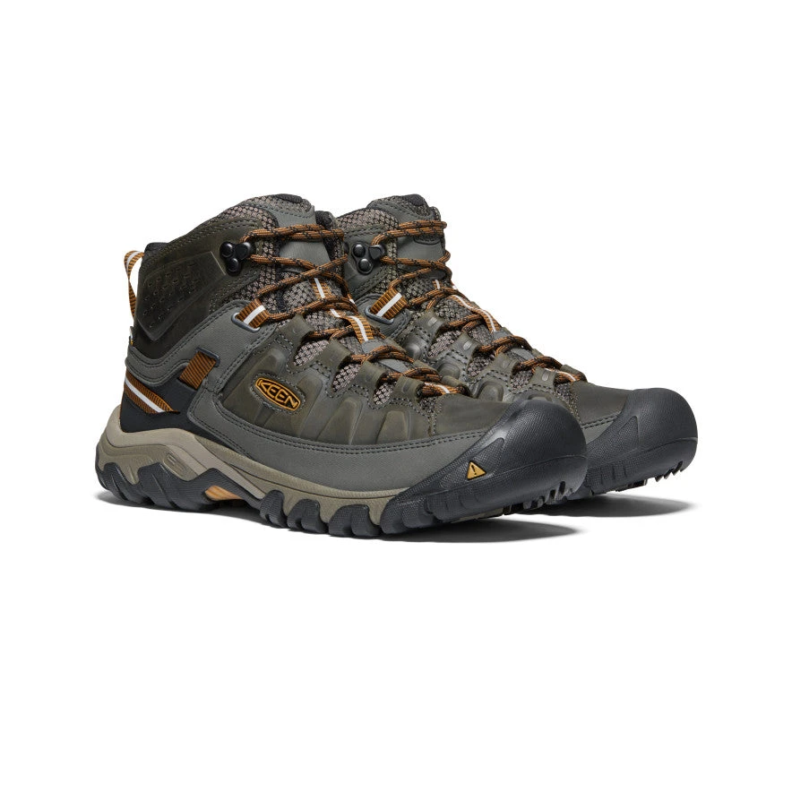 Keen Targhee III Waterproof Wide Wanderstiefel Für Herren | Black Olive/Golden Brown 4 Keen Targhee III Waterproof Wide Wanderstiefel Für Herren | Black Olive/Golden Brown – Bild 2