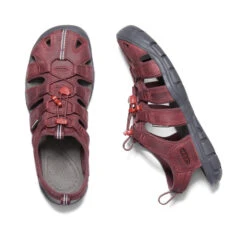 Keen Clearwater Leather CNX Sandale Für Damen | Wine/Red Dahlia -Keen Geschäft f4fa2a739b641dfff60ad633d9bc3ad8d39b8f6a